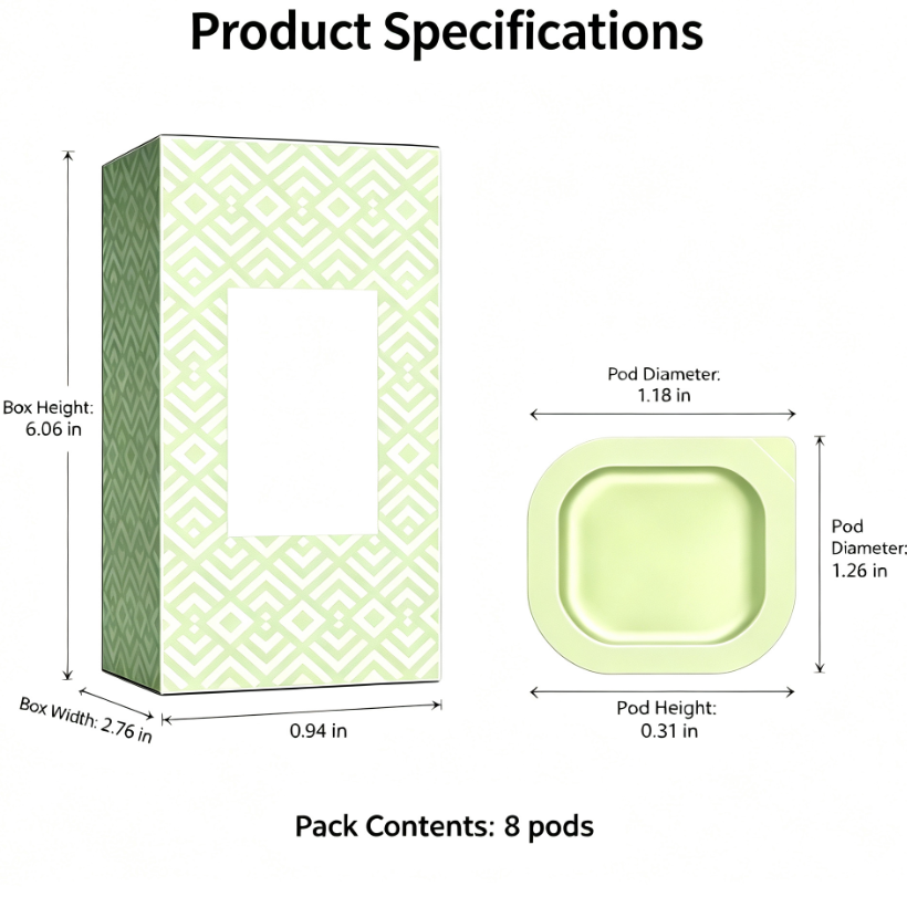 Oil-Control Clay Mask in Single-Use Pods
