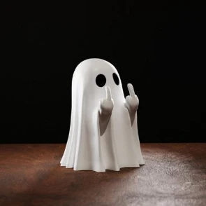 Cute Ghost Book Lamp Halloween Night Light