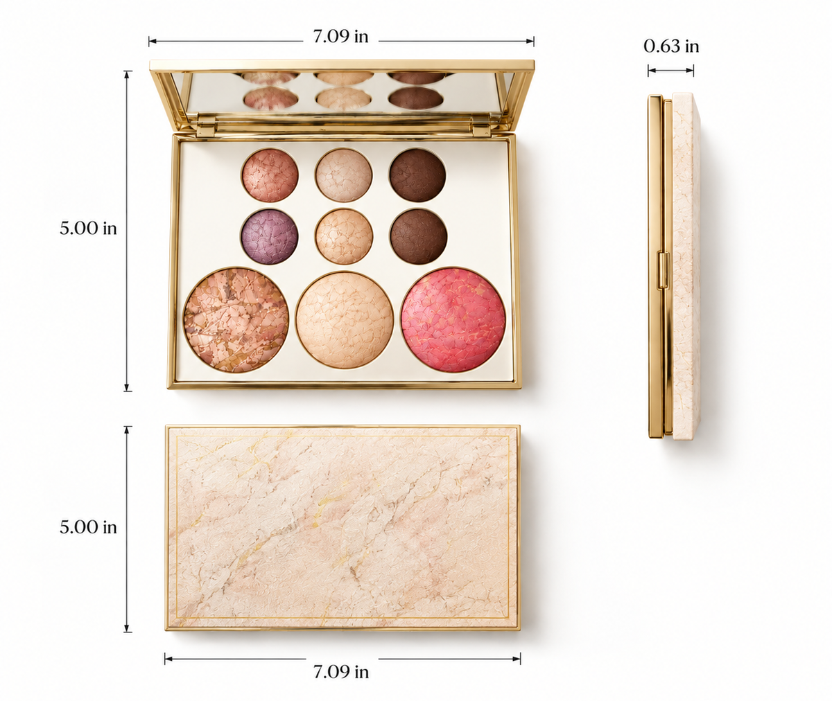 Multifunctional Makeup Palette