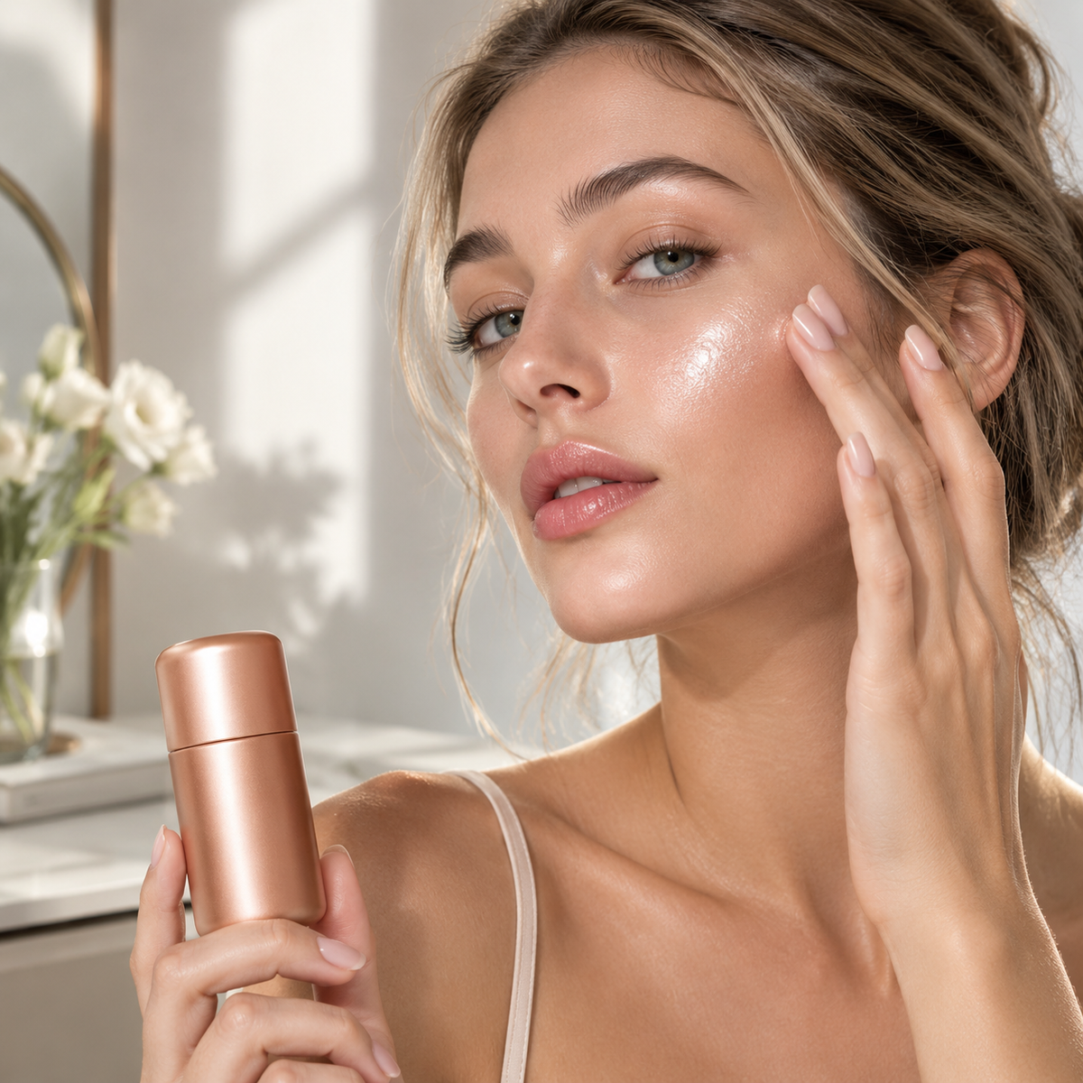 Dual‑Use Liquid Highlighter Milk for Face & Body