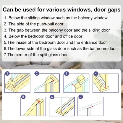 Self-Adhesive Door & Window Seal Strip