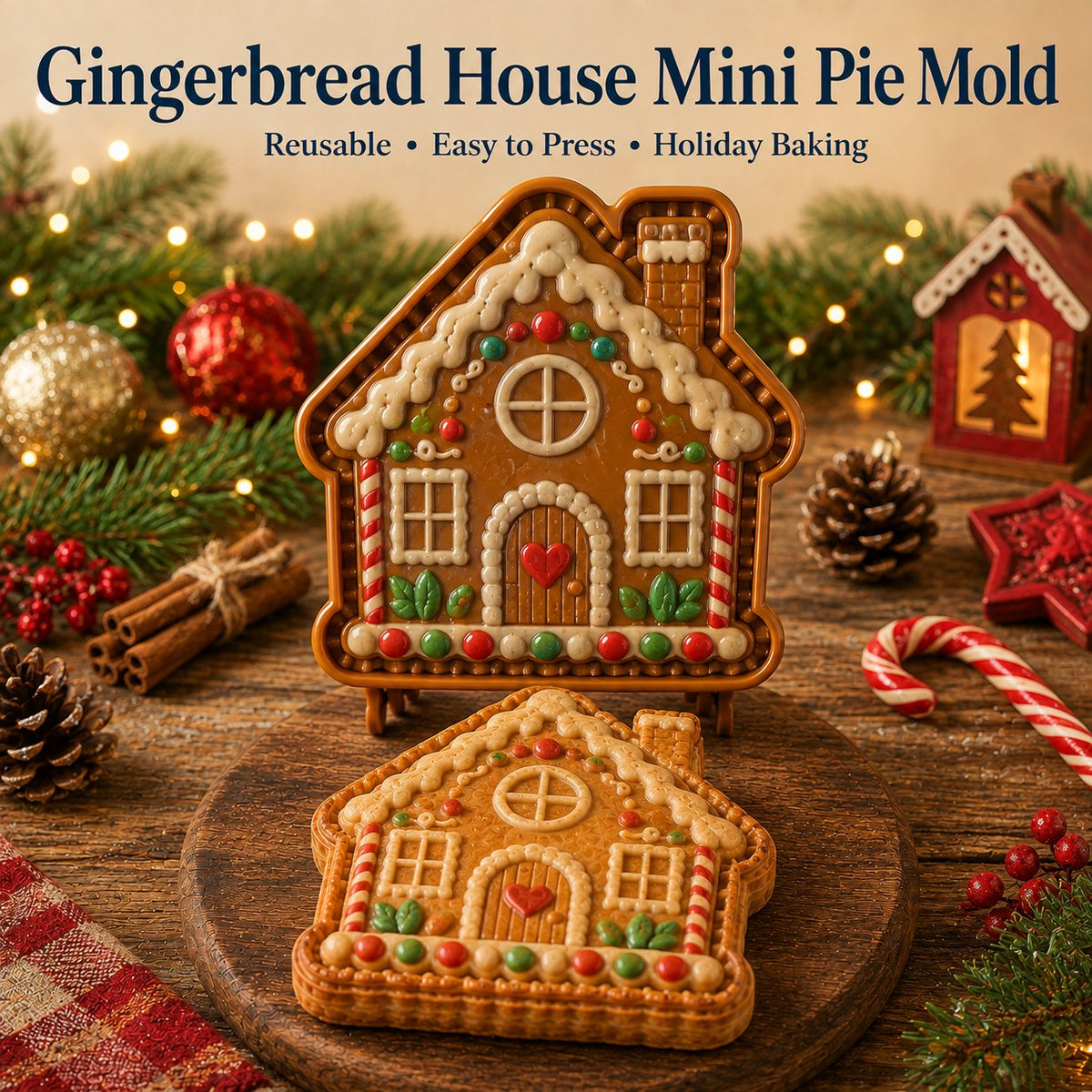 🎅Christmas Sale 69% OFF🍪98-Design Christmas Mini Pie Mold