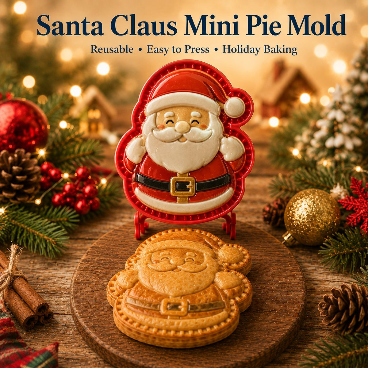 🎅Christmas Sale 69% OFF🍪98-Design Christmas Mini Pie Mold