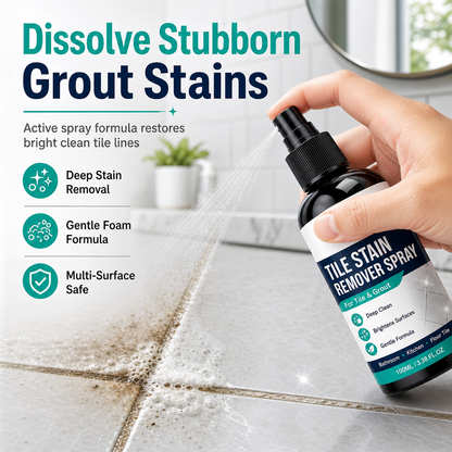 🧼2+1 FREE!!🎯 Grout Cleaning Spray – Cleans Tile Grout & Damp Area Stains